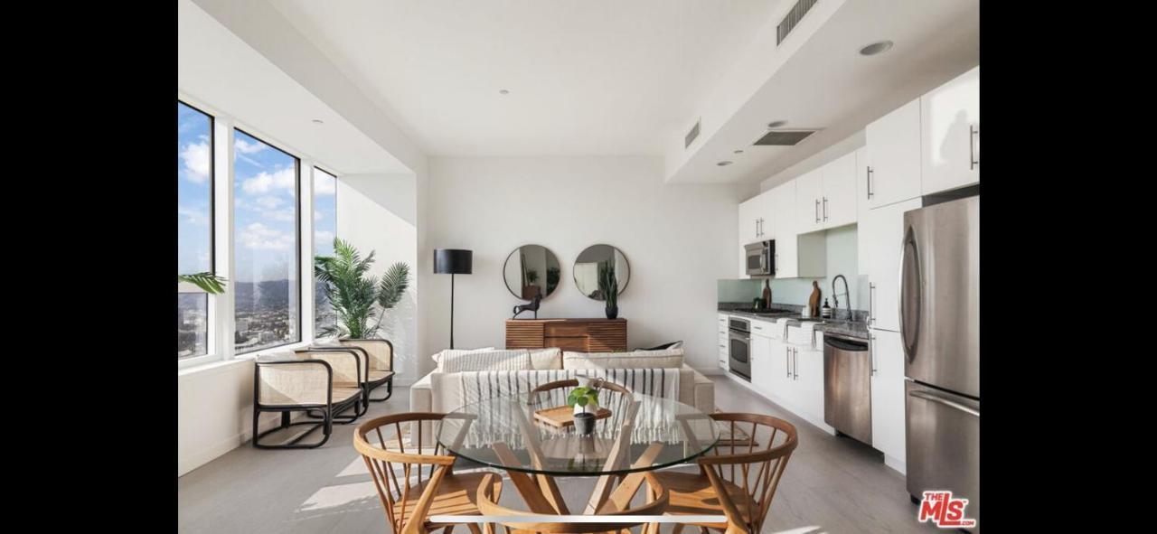 Skybox Penthouse Lägenhet Los Angeles Exteriör bild